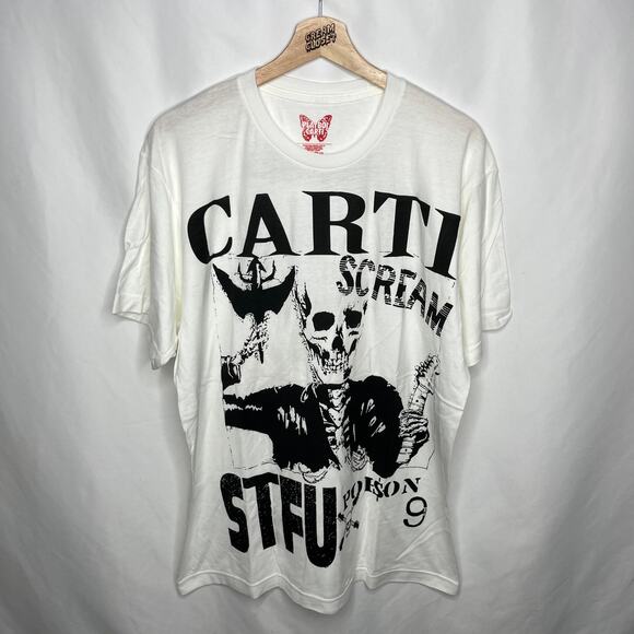 Playboi Carti AWGE Opium Whole Lotta Red Die Lit Hip Hop Rap Tour Merch Tee L - Picture 1 of 3